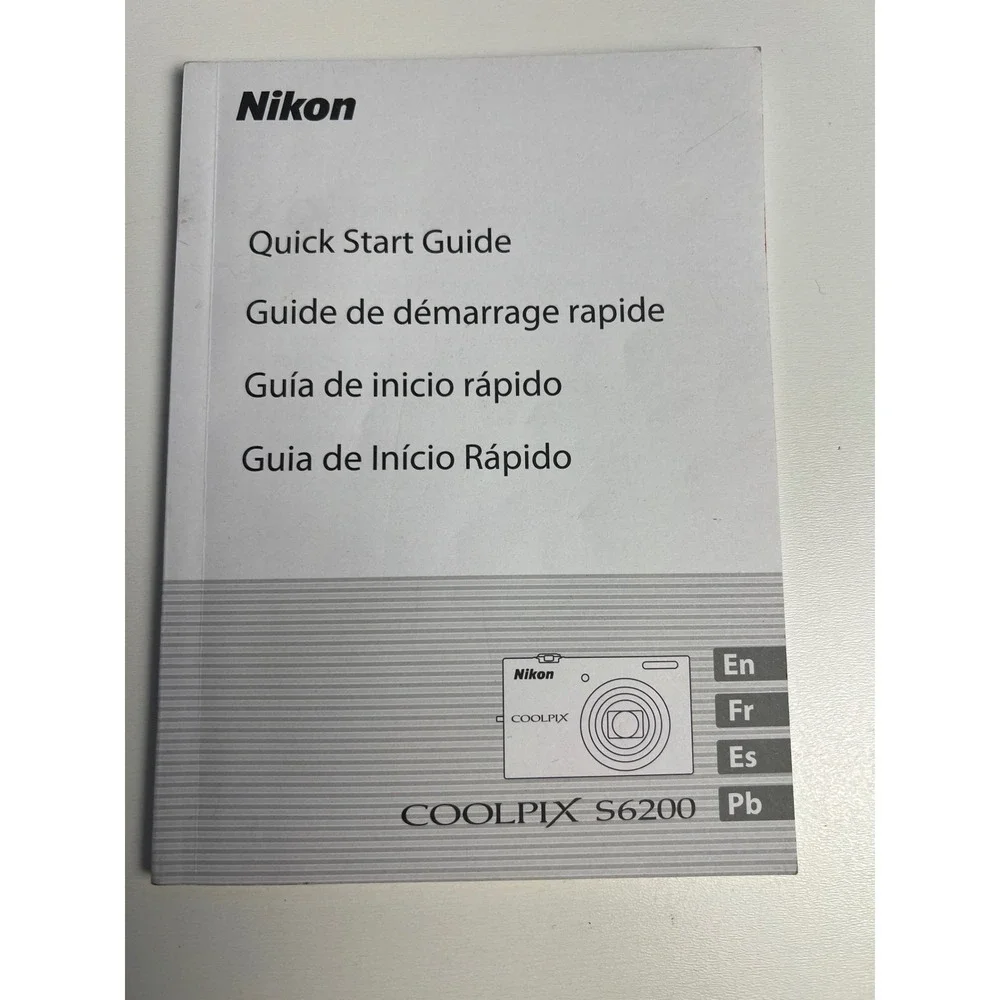 Nikon Coolpix S6200‎ Quick Start Guide booklet 2011